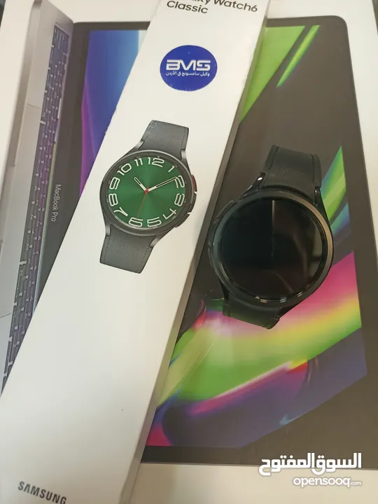 Samsung Watch 6 Classic بحالة الوكاااله  استعمال بسيط جدا