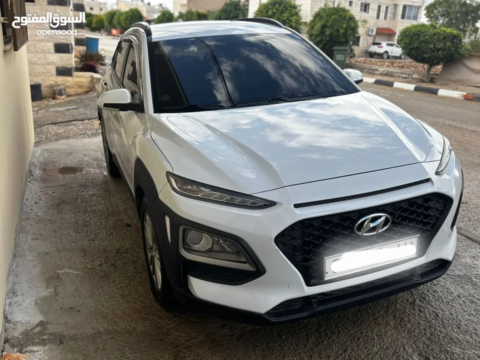 جيب هونداي كونا 2018 بنزين أوتوماتيك بصمة دهان شركة