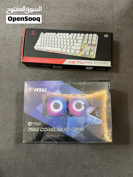 RTX 5070 Setup with all accessories