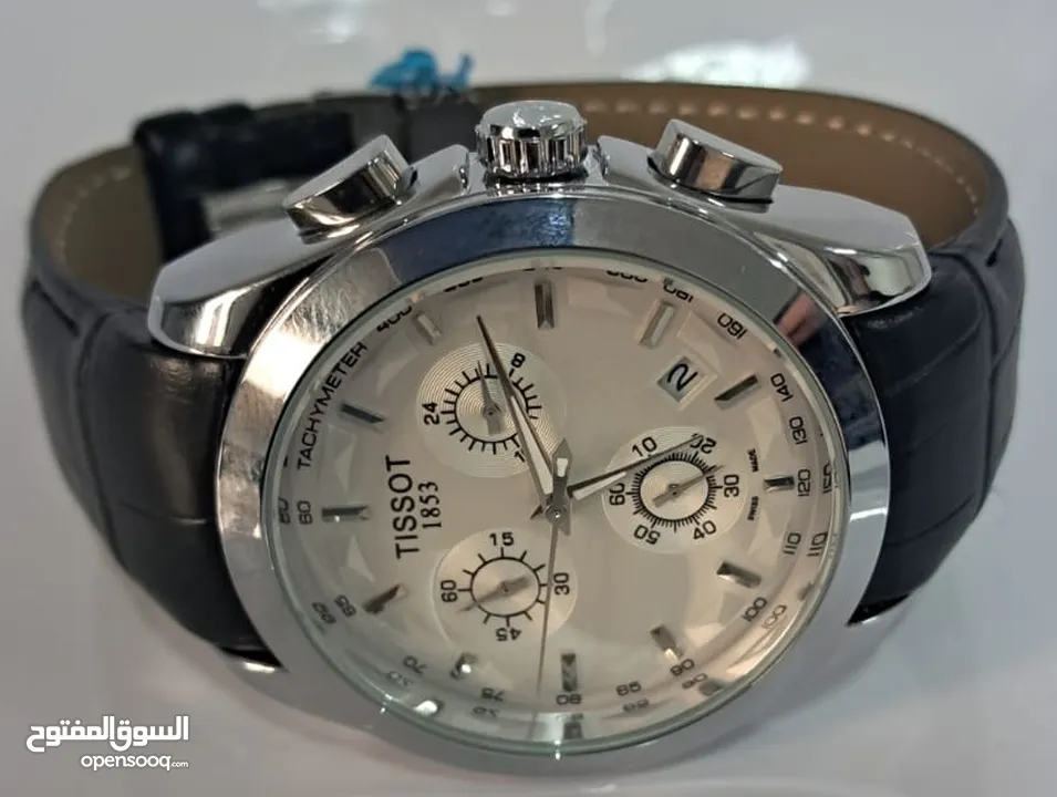 ساعة Tissot جديدة السعر قابل للتفاوض كما هو موضح في الصور