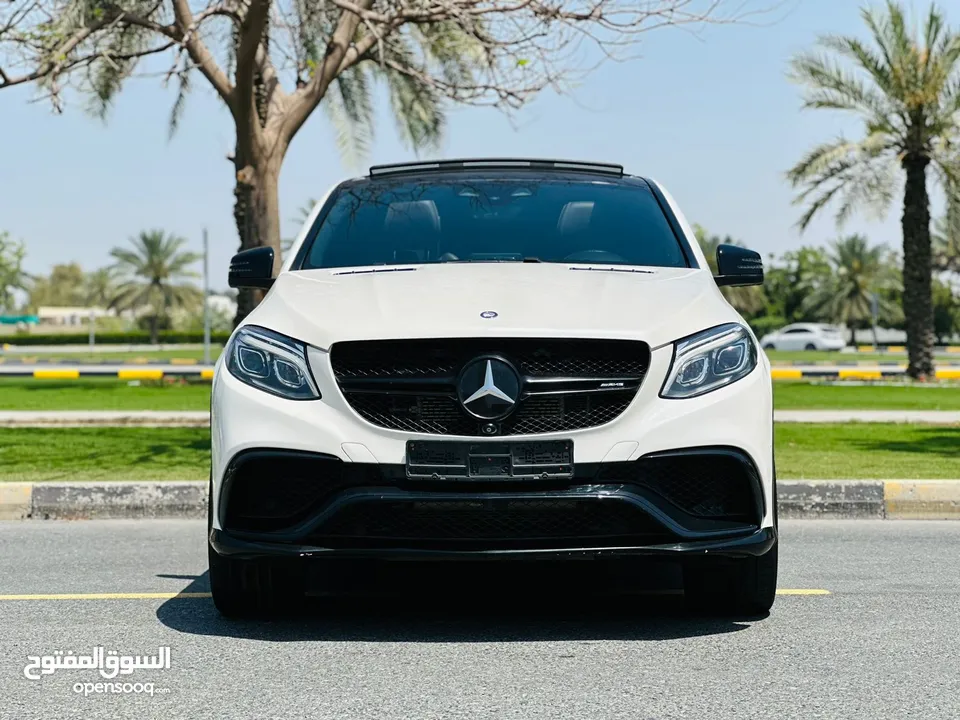 MERCEDES GLE63 S COUPE FULL OPTION GCC SPACE MODEL 2016