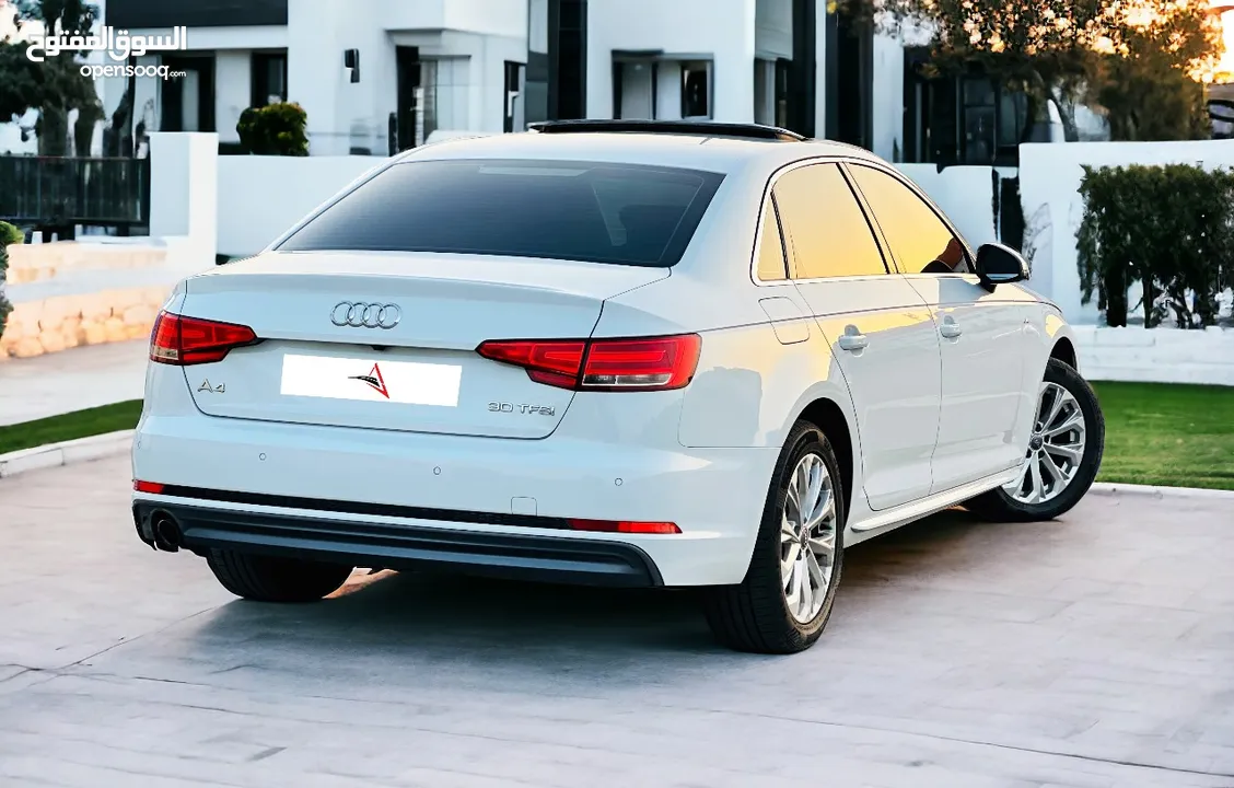 Audi A4 2018 - GCC -1.4L S Line - Original Paint- Full Service History-Available n ZERO Down Payment