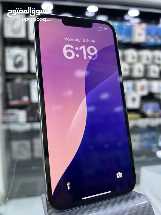 iPhone 13 Pro 256 GB ايفون 13 برو مستعمل استعمال بحالة ممتازة (مش مصلح او مغير اي قطعة) بطارية اصلية