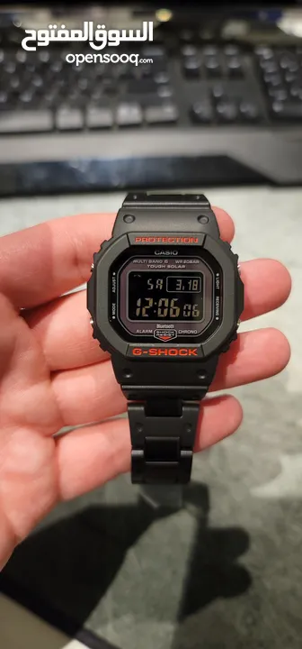 Rare, links edition Gshock. Tough solar. Bluetooth.