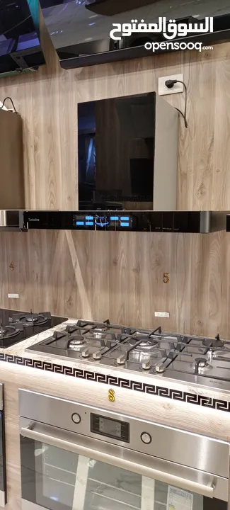 شفاط مطبخ تصميم أنيق وحصري نوع MS قوة شفط عالية إضاءة LED فلاتر سهلة الفك حرق سعر 99د فقط لفترة