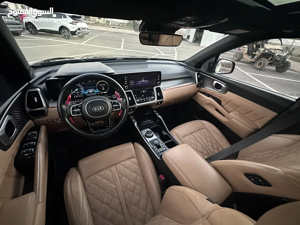 كايا سورينتو /2020 فل الفل  فتحة سقف بانوراما  2x4 ///200Hp  ديزل  2200cc  فل الفل مسكر بلاك