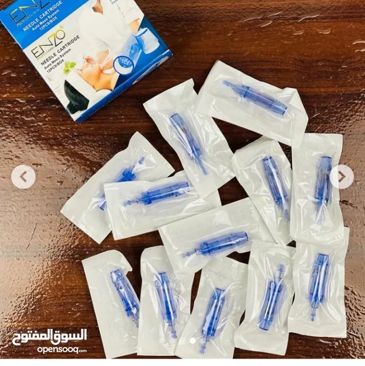 بكج ابر ديرما بن اينزو ENZO  Derma Pen Needles البكج مكون من 12 راس