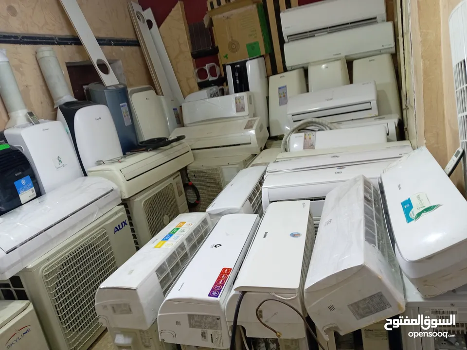 مكيفات واحد طن و2 طن وطن ونص أسعار مناسبه انفيرتر وعادي ومتنقل