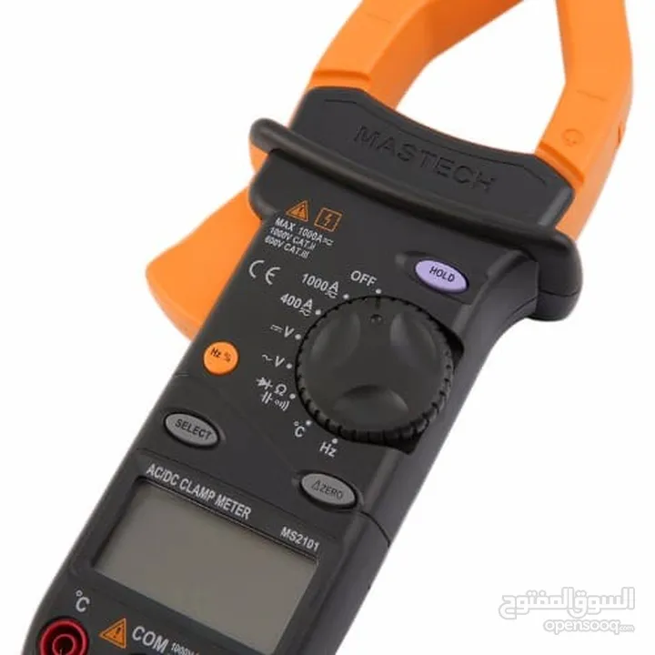 Mastech MS2101 AC/DC Digital Clamp Meter with 4000 Counts