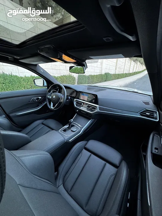 BMW 330e Sport 2021  Plug-in Hybrid  فحص كامل  كلين تايتل  جمرك جديد