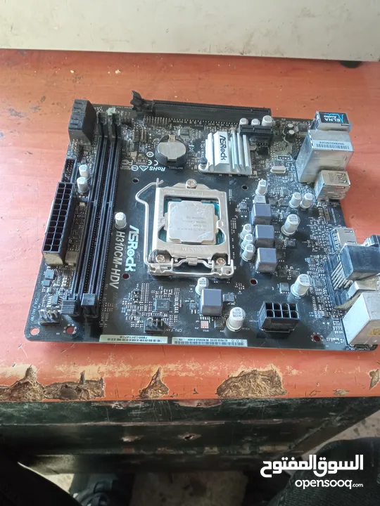 لوحة h310 مع معالج i3-9f بس ع 250 موجود في بيت لحم متوفر توصيل