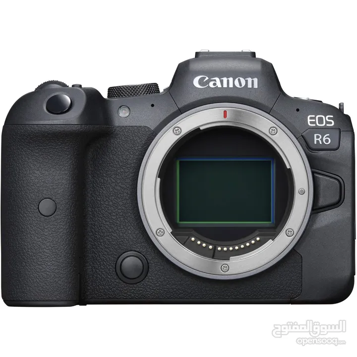 Canon R6 بحالك الوكالة مع عدستين