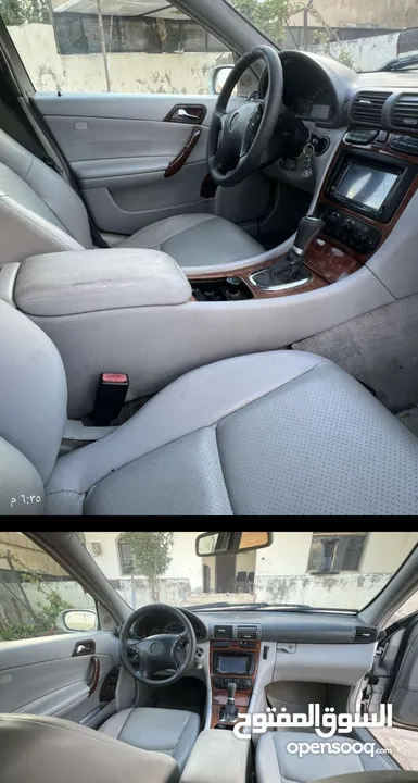 مارسيدس C240 ماتور V6 موديل 2004