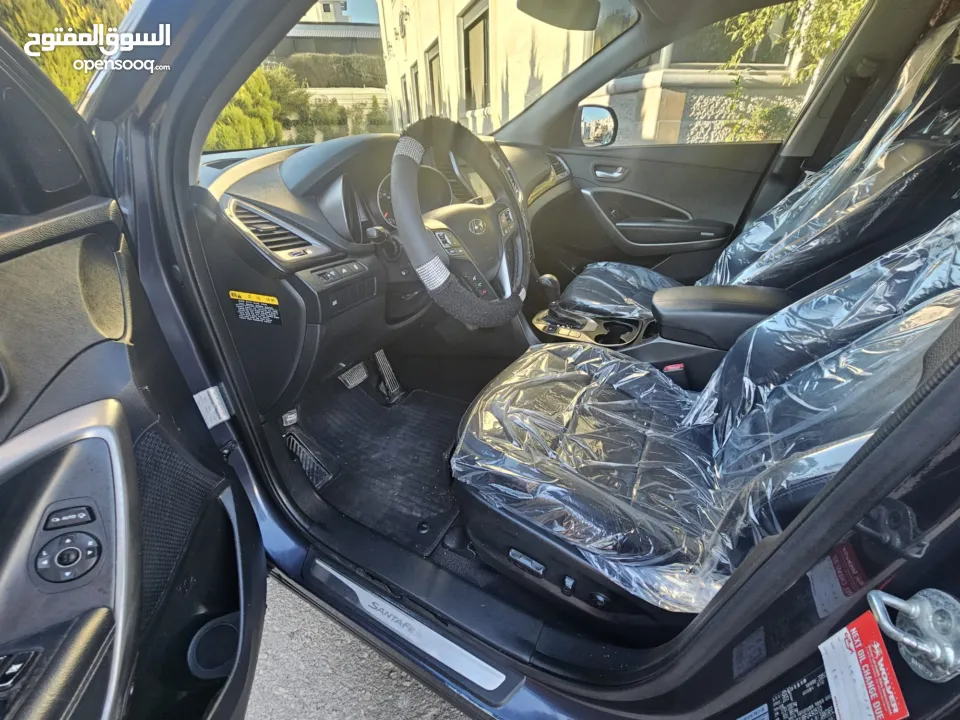 جيب هونداي سنتافي فل ما عدا فتحة سعر حرق على الكاش لون بترولي مميز