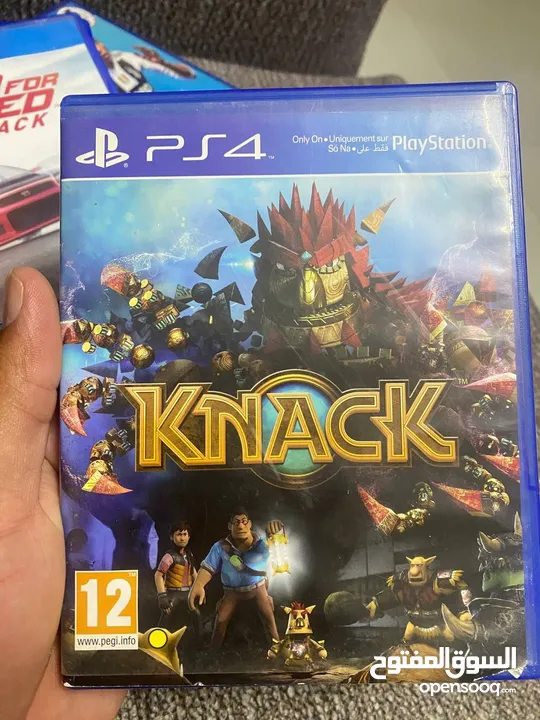 لعبة knack نظيف للبيع او للبدل