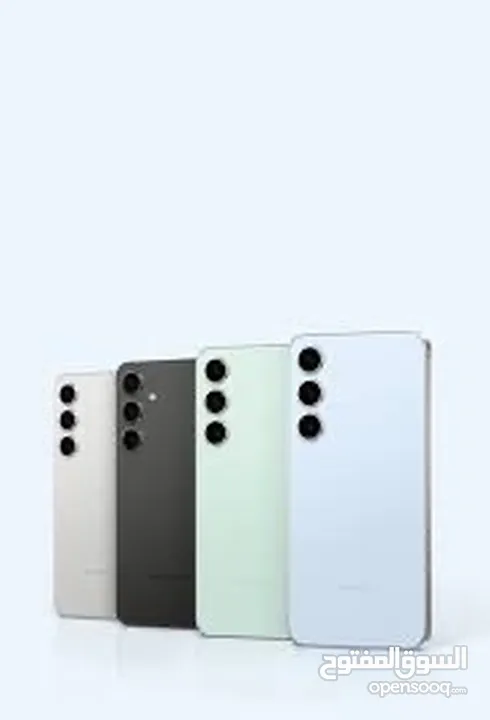 ساسمونج S24 FE جديد كفالة لمدة عام  (256GB/512GB)