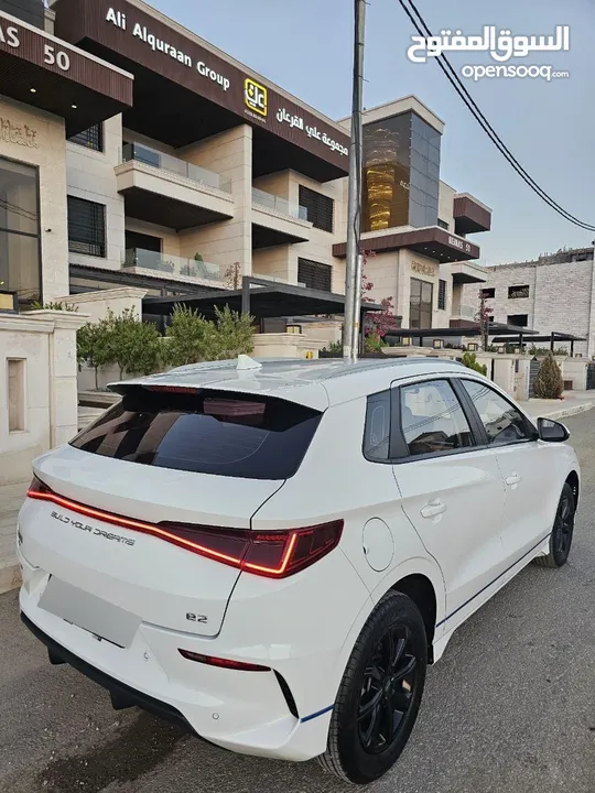 BYD  E2 2020 البطارية الكبيرة 48 كيلو واط ممشى قليل فحص كامل حره جديد جمرك جديد