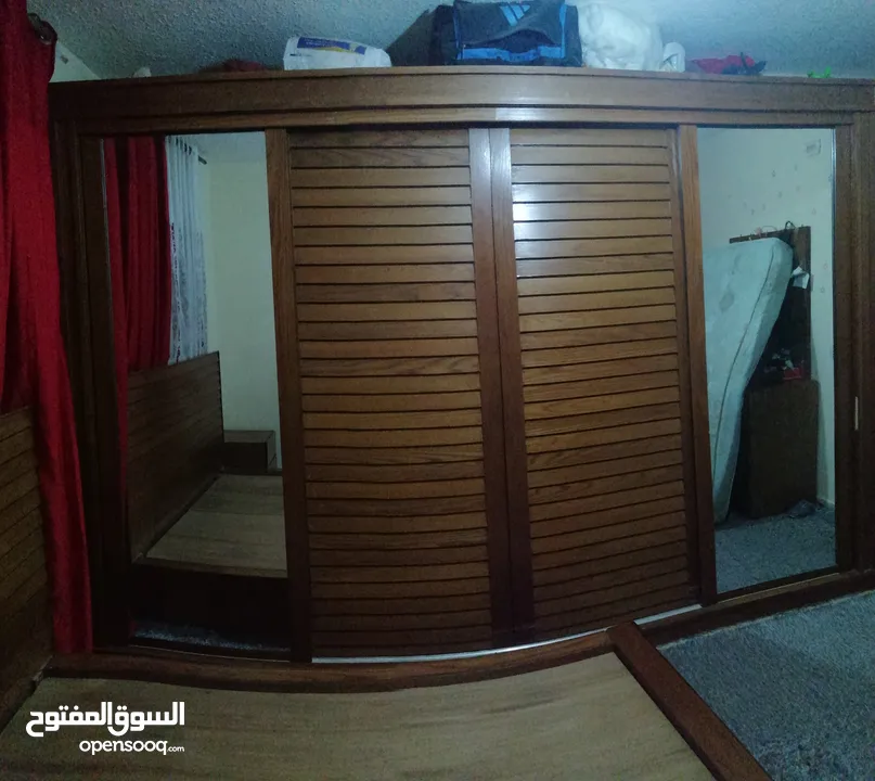 غرفة نوم مستعمله اشي بسيط خزانه كبيره 350 ×255
