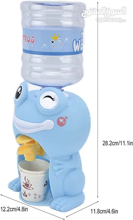 Mini Water Dispenser, Cartoon Cute Blue Frog Drinking Water Fountains For Kids - Opensooq Mini Water Dispenser, Cartoon Cute Blue Frog Drinking Water Fountains For Kids - Opensooq