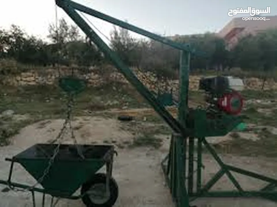 ونش صرصور لرفع جميع مواد البناء