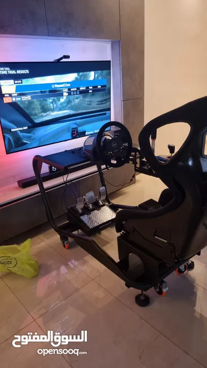 محاكاة سيارات قاعدة ستيرينج تنفع بلايستيشن و كومبيوتر  thrustmaster