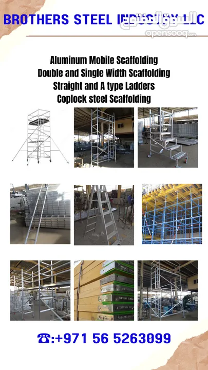 Aluminum Mobile Tower and ladders