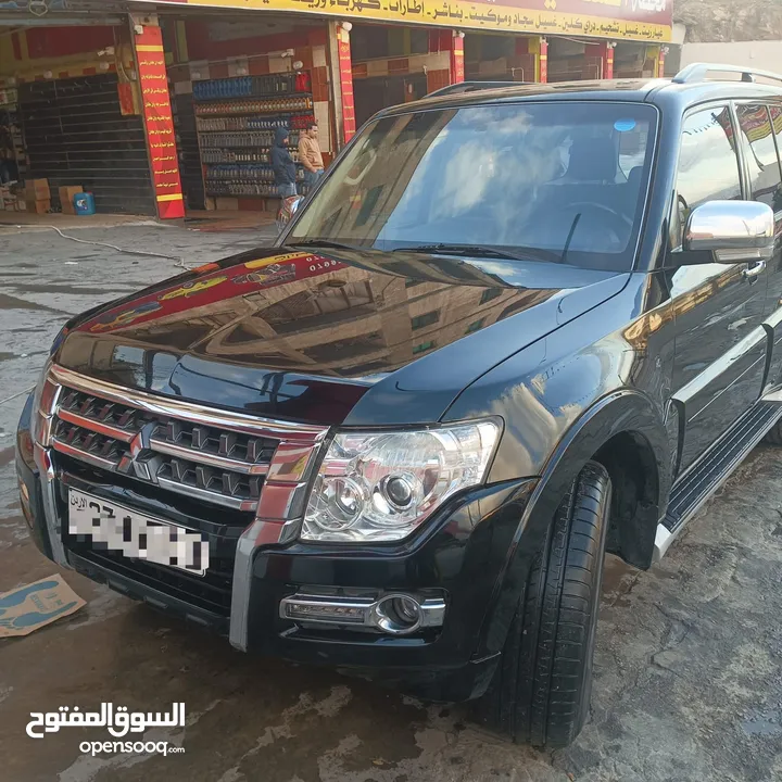 ميتسوبيشي باجيرو 2016 لون اسود ملوكي بسعر مغري 11 الف دينار   Mitsubishi Pajero Gl V6 3500cc