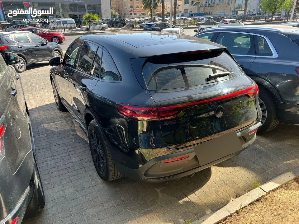 مرسيدس بنز EQC كهربائية بالكامل 2022 Mercedes Benz EQC 350 4MATIC Black Edition