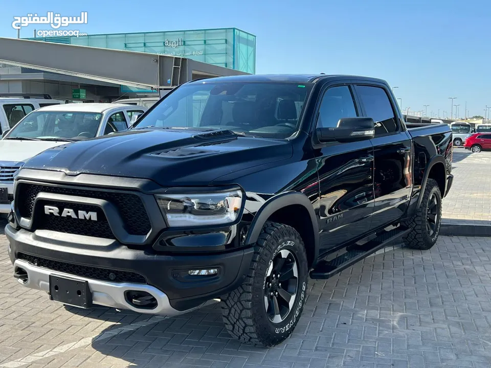 DODGE RAM REBEL 2023 CLEAN TITLE CANADIAN SPEC  وارد كندا خالي من الحوادث تدخل السعودية