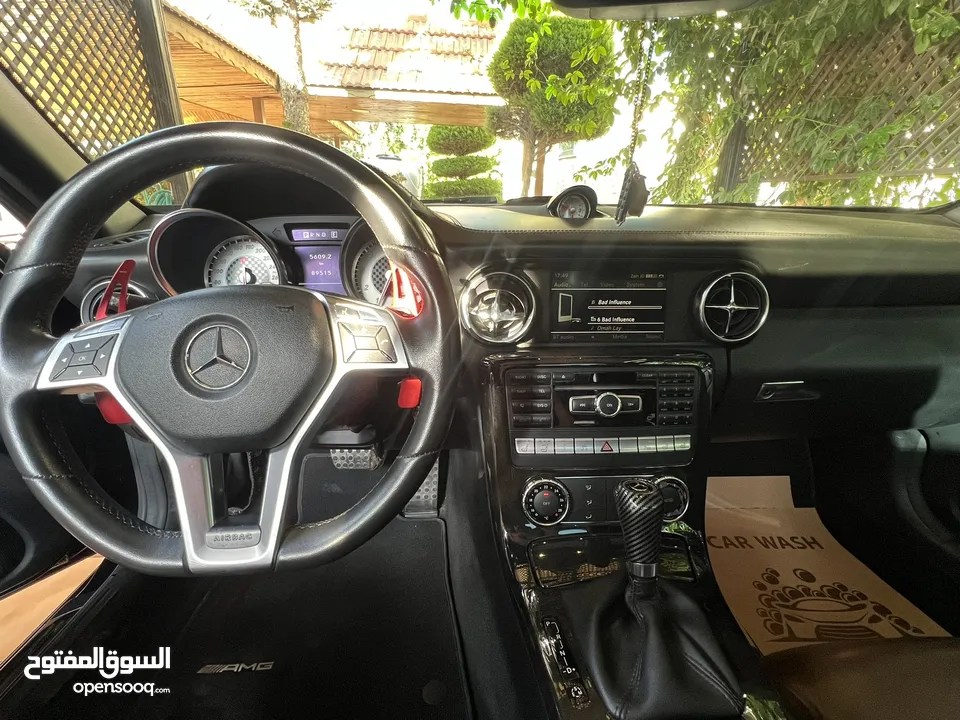 مرسيدس slk ممشى جدا قليل فحص 7 جيد مواصفات خاصه  Mercedes Slk