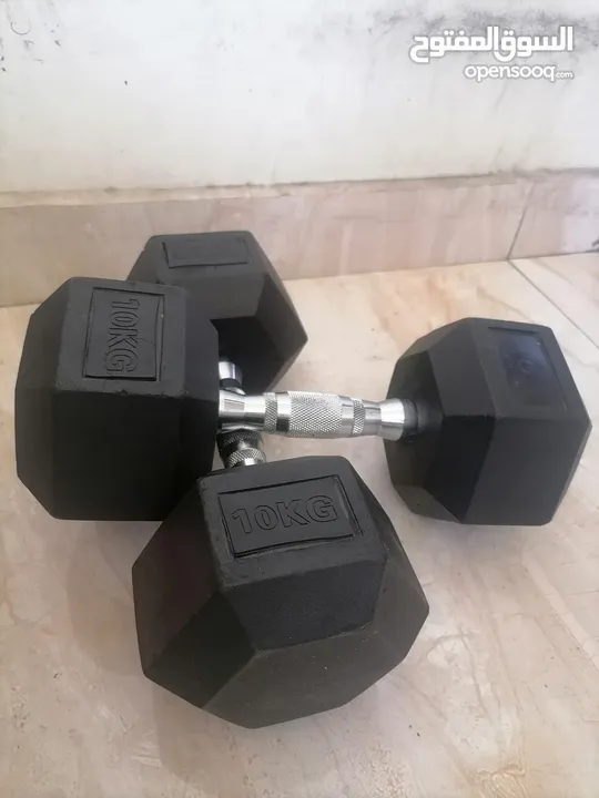 Dumbbells 10kg each 30BD