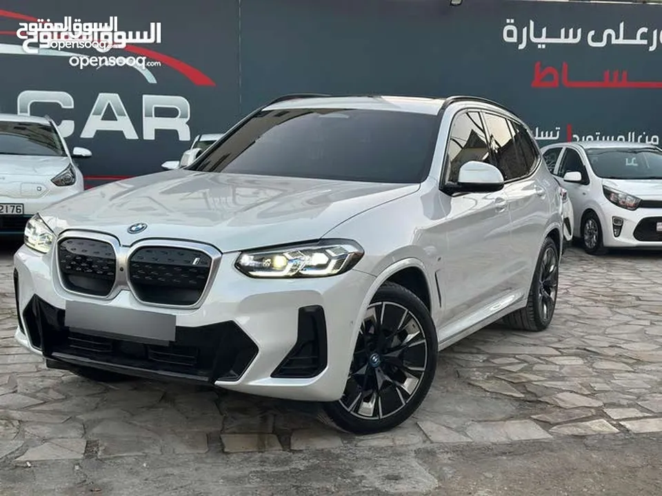 BMW ix3 2024 أقساط بدفعة أولى تبدأ من 6500 تسليم مفتاح وقسط شهري يبدأ من 490