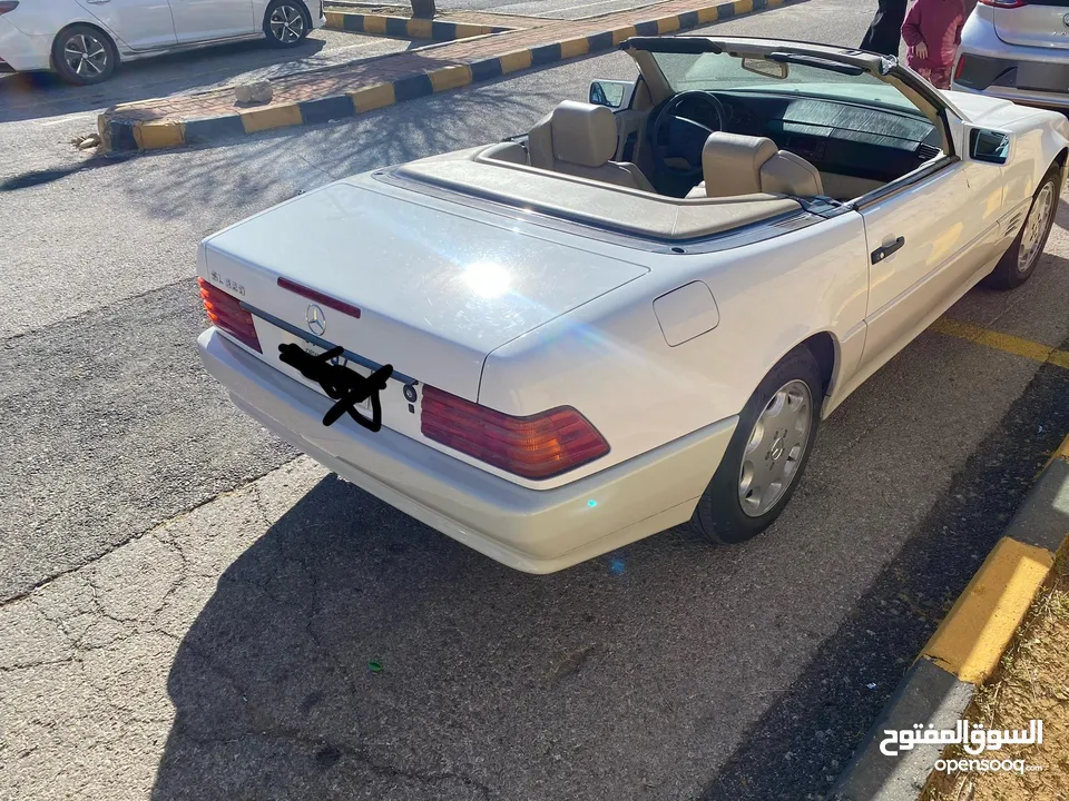 Mercedes SL 320 1995 لعشاق الكلسك  من انظف مرسيدس اس ال في الاردن  ( كاش او بدل على بك اب )