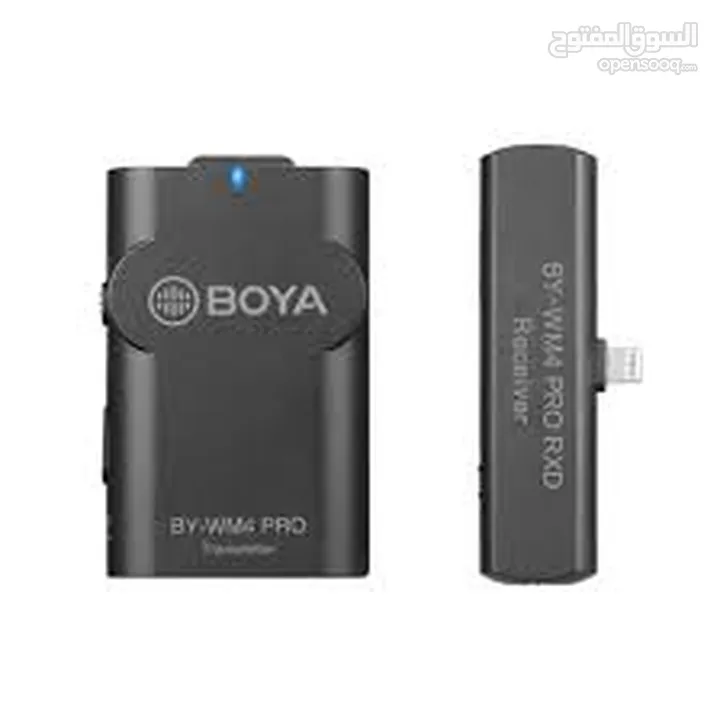 Boya Wireless By-WM4pro k3 مايكرفون ويرلس من بويا 