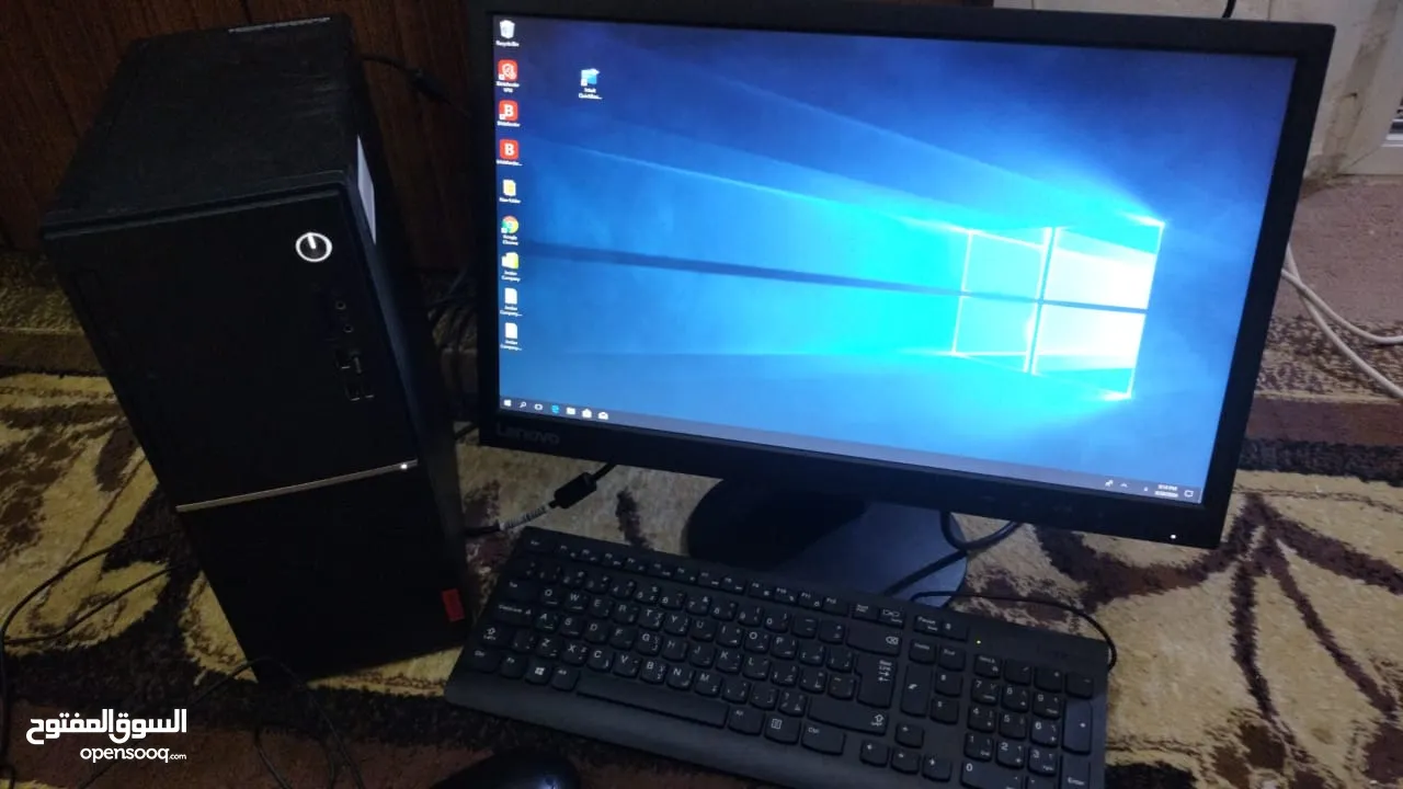 جهاز لينوفو مكتبي للدراسة والاستخدام الاساسي  Lenovo desktop