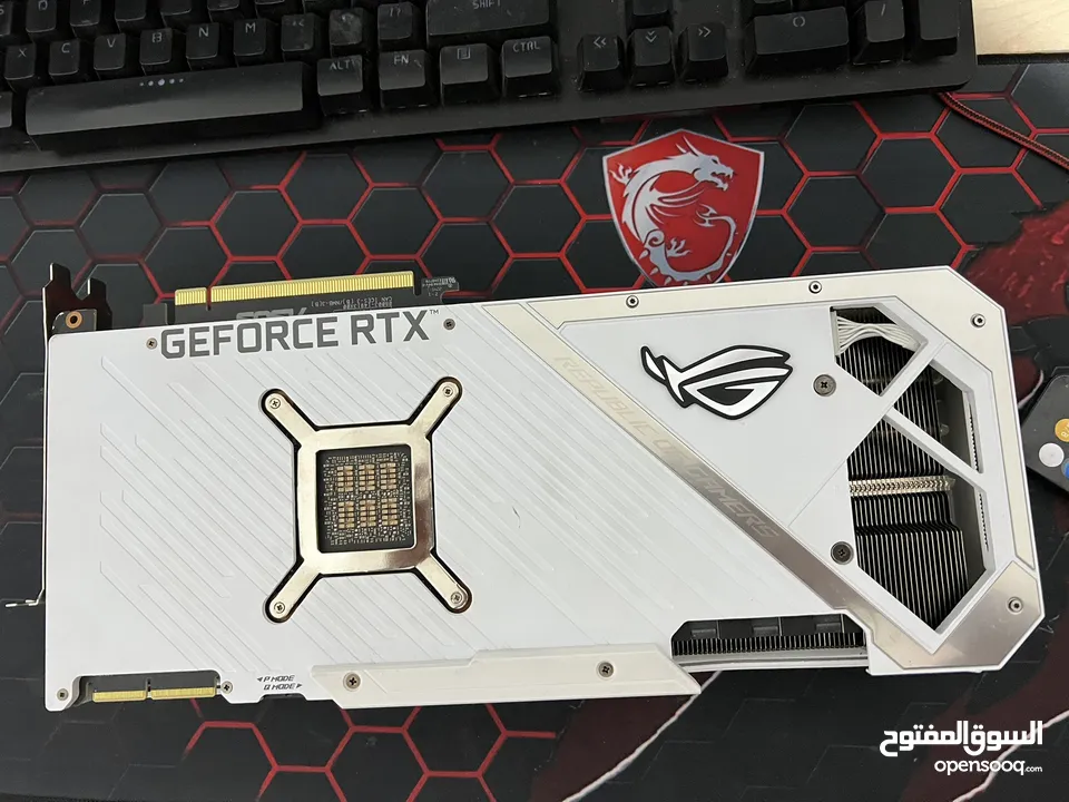 ‏rtx 3090 rog strix white edition