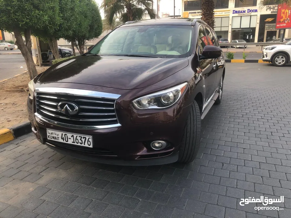 للبيع جيب انفنتي QX60 سبعه راكب بحاله ممتازه