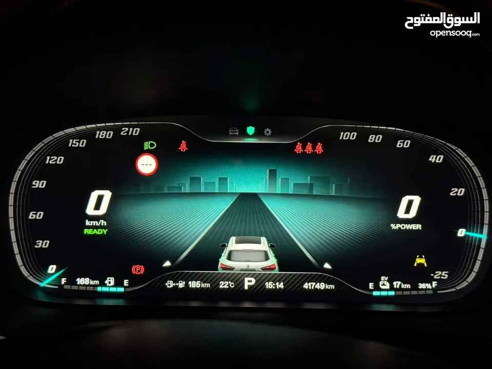 عداد قليل و فحص نخب و كفاءة بطارية عالية الغرفة الحمراء المميزة MG EHS Plug-in Hybrid