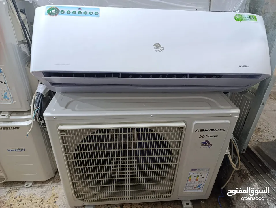 مكيفات 2طن فل إنڨيرتر مستعملة في حالة ممتازة شامل التركيب