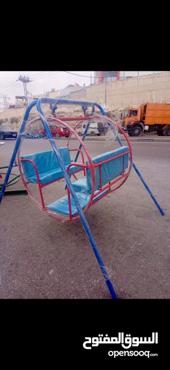 مرجيحة رباعية  حديد  تتحمل 200 كيلو