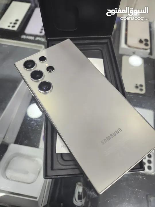 s24 ultra 256GB   بحالة ممتازة وارد الشرق الأوسط