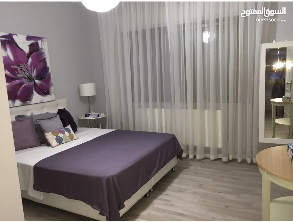 شقة فاخرة - مفروشة - عبدون - 4نوم 2ماستر - 260م - تدفئة غاز - اعلان رقم - O464