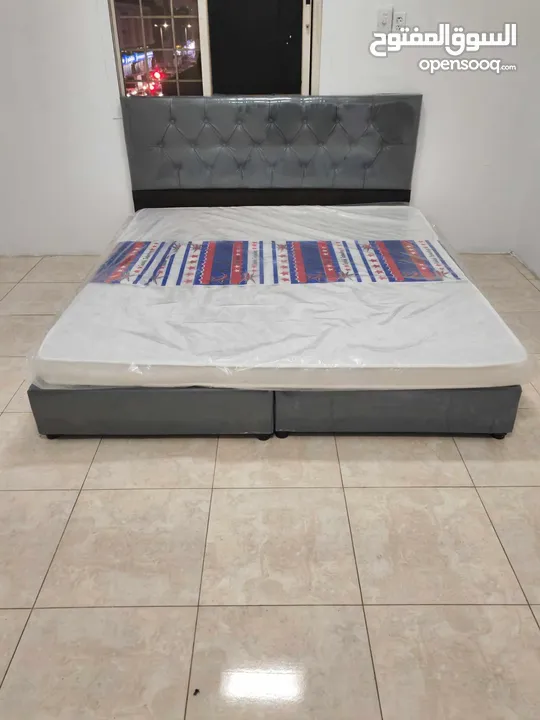 Bed and mattress