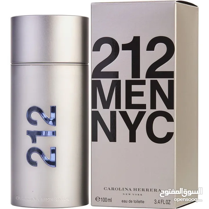 عطر 212 Men NYC من كارولينا هيريرا عطر رجالي أنيق يجسد روح مدينة نيويورك النابضة بالحياة مزيج فريد