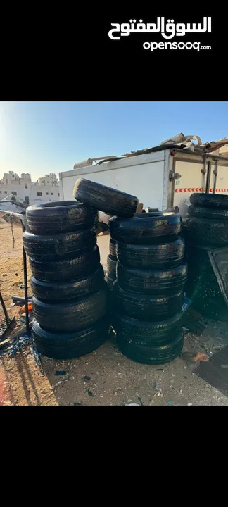 جنط 17 مع كوشوك وسبيرات أمريكي خشن