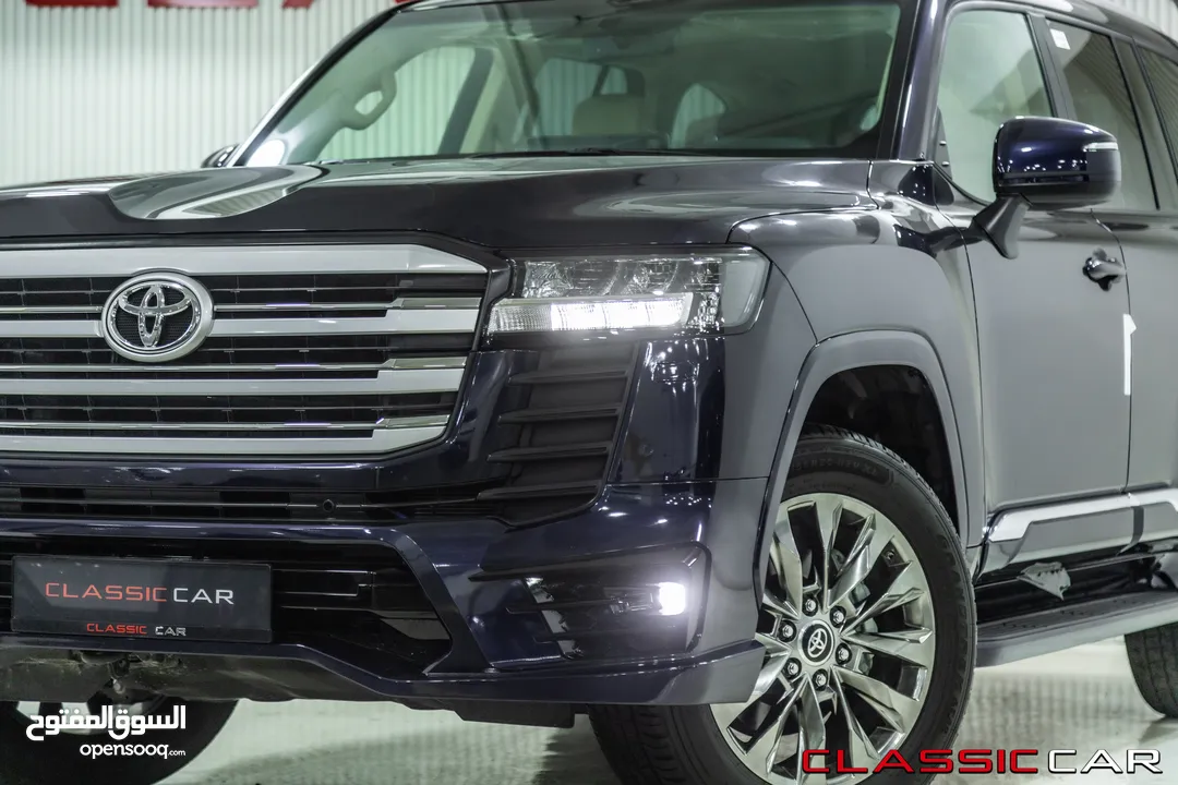 Toyota Land Cruiser Gx-r Twin turbo 2024   عداد صفر  Zero Mileage   اللون : كحلي