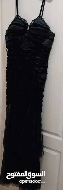 فستان سهرة أسود تركي ديزاين حورية البحر