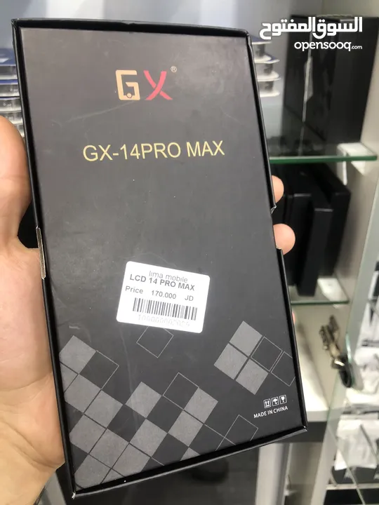 ‎شاشة IPHONE 14pro max  كوبي ون من نوع GX OLED.