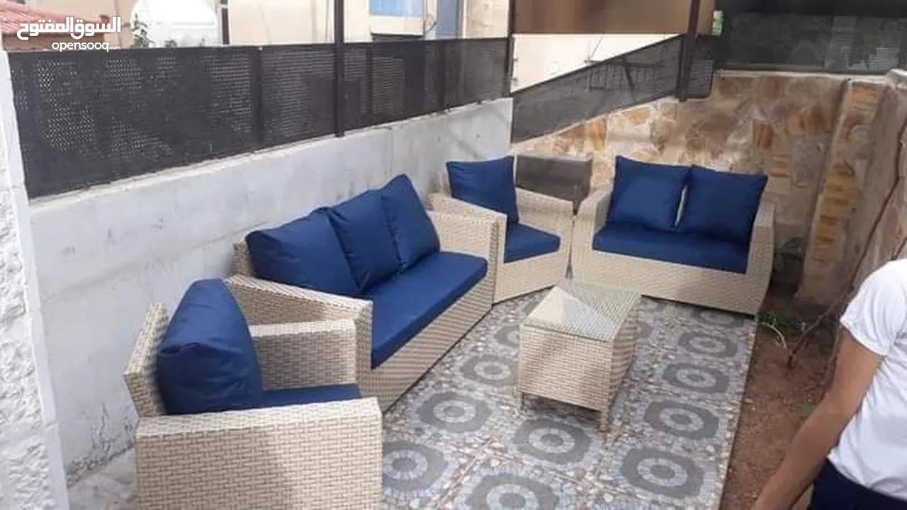 تفصيل اغطية و كفرات لاطقم الرتان والمراجيح الايطالي و عش البلبل والاثاث الخارجي من الشتاء والمطر
