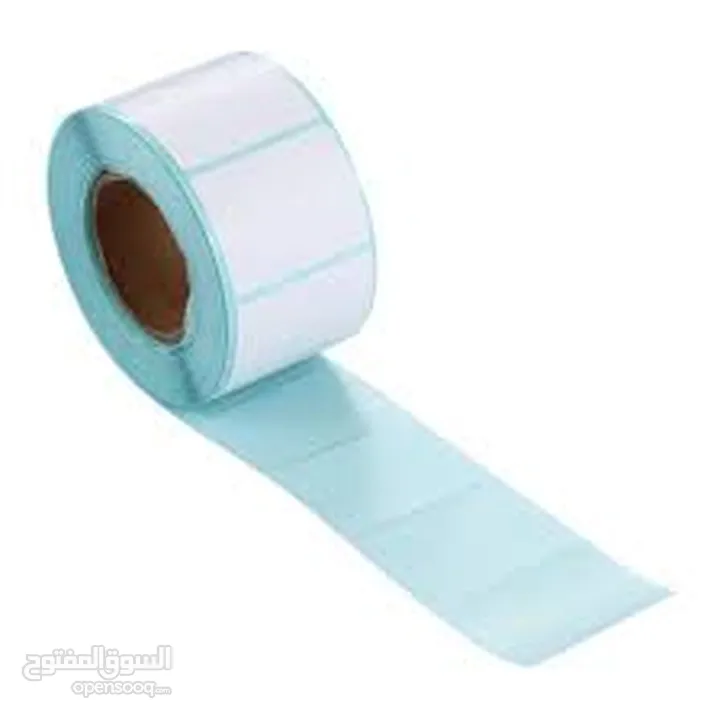 ليبل ورقي THERMAL 40*25 LABEL PAPER املصق حراري 40 × 25 ملم عدد 5